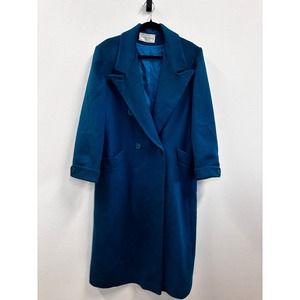 Vintage Michelle Stuart 100% Wool Long Coat